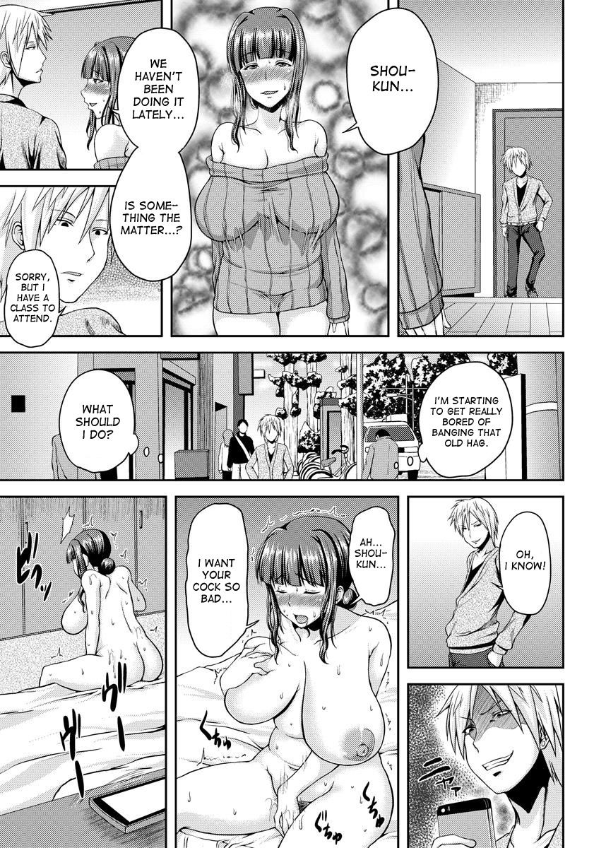 Hentai Manga Comic-Big Tits Housewife - Gangbang Training-Read-11